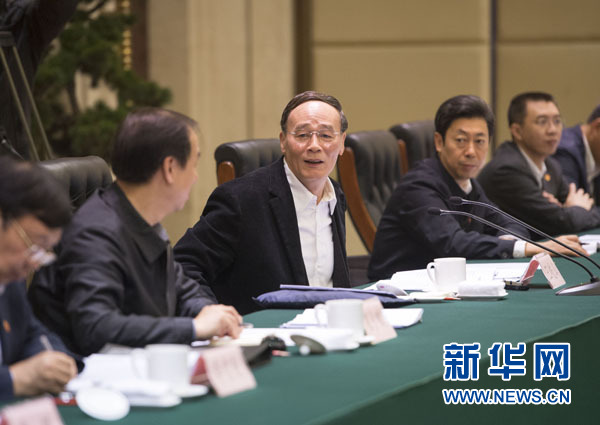 王岐山在湖北調研時強調:以改革精神推進反腐敗體制機制創(chuàng)新