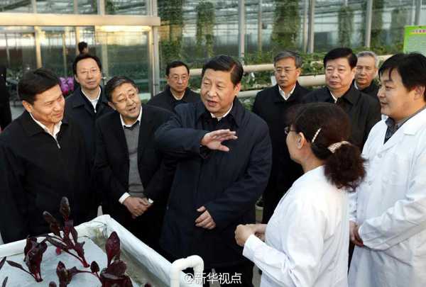 習近平：手中有糧，心中不慌