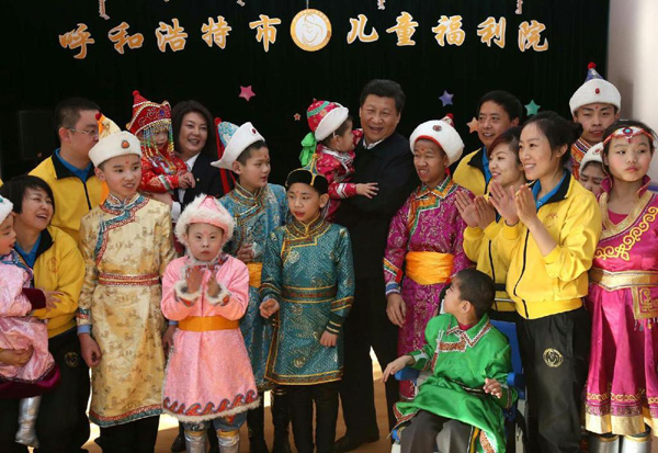 習(xí)近平：所有人都要有感恩的心