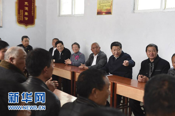 中共中央政治局常委到第二批黨的群眾路線教育實踐活動聯(lián)系點調(diào)研指導工作