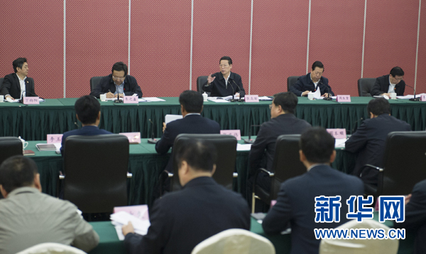 張高麗:堅持穩(wěn)中求進改革創(chuàng)新 促進經(jīng)濟持續(xù)健康發(fā)展