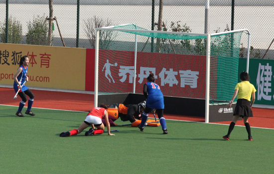 東亞運(yùn)動(dòng)會(huì)女子曲棍球中華臺(tái)北4:2戰(zhàn)勝中國香港