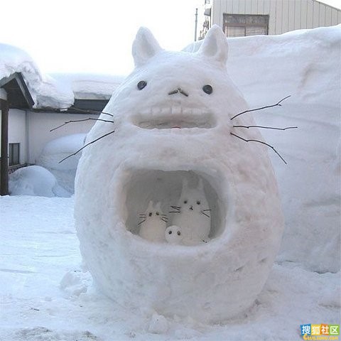 下雪啦！看看堆雪人的N種方法