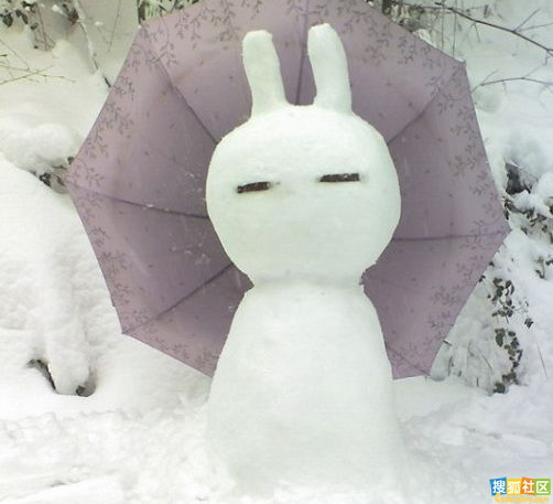 下雪啦！看看堆雪人的N種方法