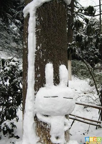 下雪啦！看看堆雪人的N種方法
