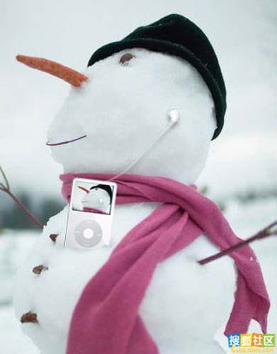 下雪啦！看看堆雪人的N種方法