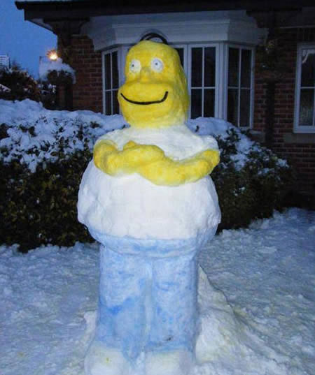 下雪啦！看看堆雪人的N種方法