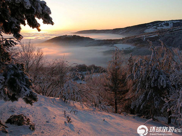 美得令人窒息的雪景(組圖)