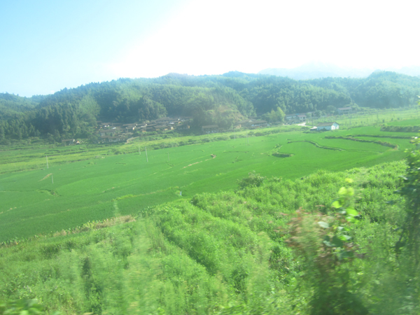 資溪處處是風(fēng)景 大巴車上隨拍