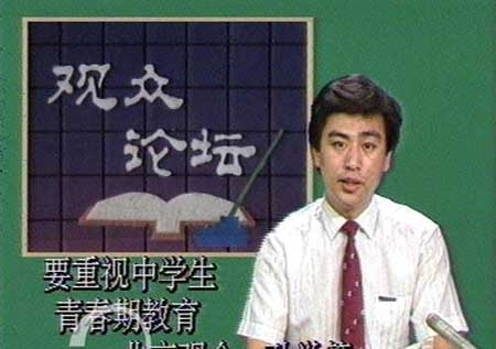 趙忠祥羅京白巖松 央視主播年輕照曝光！