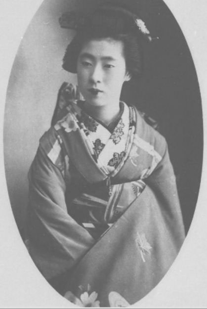 1908年日本的清純藝妓