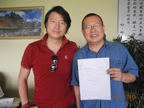 著名藝術(shù)家王麒誠出席喀交會，讓藝術(shù)助力喀什夢、中國夢
