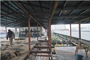云南普洱茶交易市場大規(guī)模私搭亂建被叫停