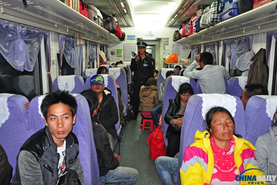 春運故事：列車安全的守護(hù)者