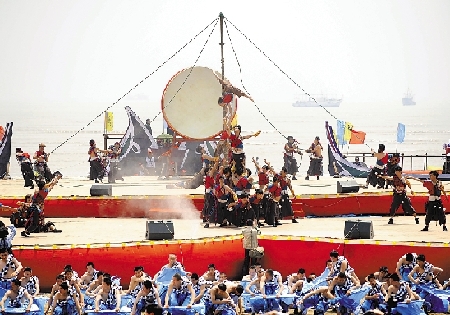 浙江首屆海洋運(yùn)動(dòng)會(huì)開(kāi)幕