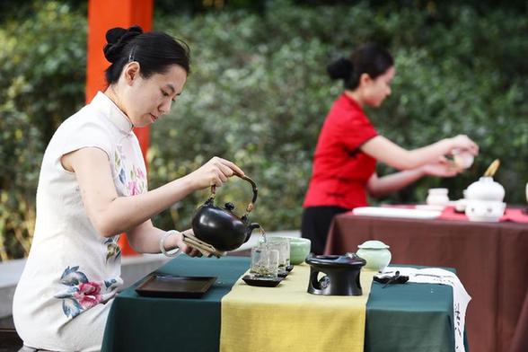 杭州舉辦中韓茶藝茶道交流表演活動(dòng)