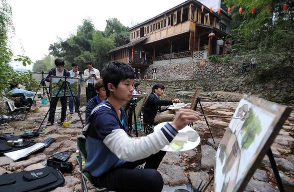 浙江麗水：文化“助陣”農(nóng)家樂發(fā)展