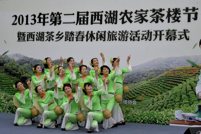 杭州舉辦西湖農家茶樓節(jié)