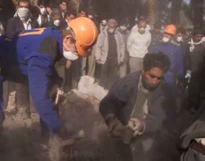 Dead mother's embrace saves Iranian baby's life