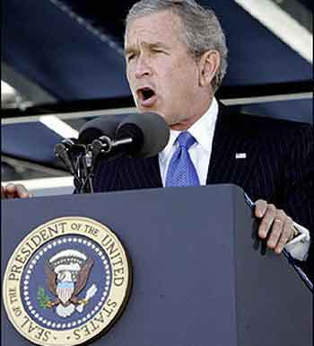 Bush: America will honor fallen soldiers