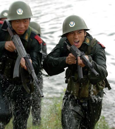 Military drill for upcoming China-ASEAN expo