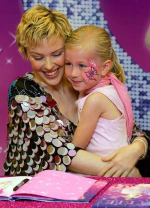 Kylie launches children's book