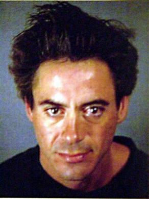 Celebrity mugshots 