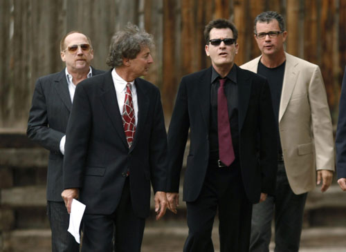 Charlie Sheen pleads guilty to assault