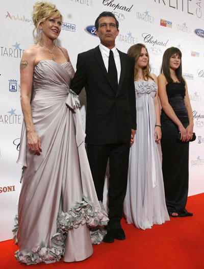 Celebs arrive for Starlite Charity Gala at Hotel Villa Padierna in Spain
