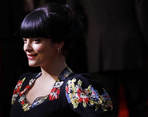 British premiere of 'Tamara Drew' in Leicester Square, central London
