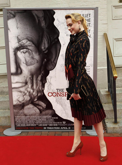 Evan Rachel Wood at the premiere of 