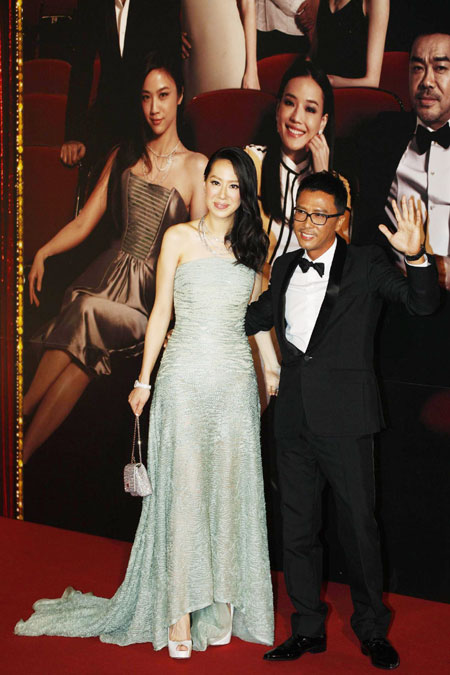 Celebrities attend Hong Kong Film Awards