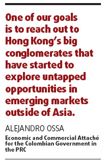 Colombia looking to expand HK biz ties