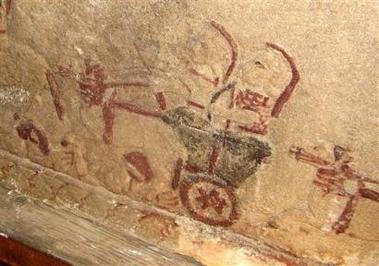 塞浦路斯出土2500年前石棺 繪有精美彩圖