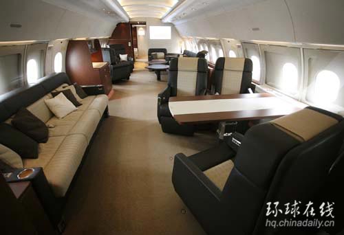 空客精英飛機(jī)奢華內(nèi)景
