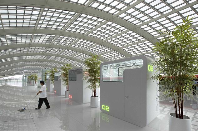 飛機(jī)乘客的福音：莫斯科謝列梅捷沃機(jī)場推出“睡眠箱”服務(wù)