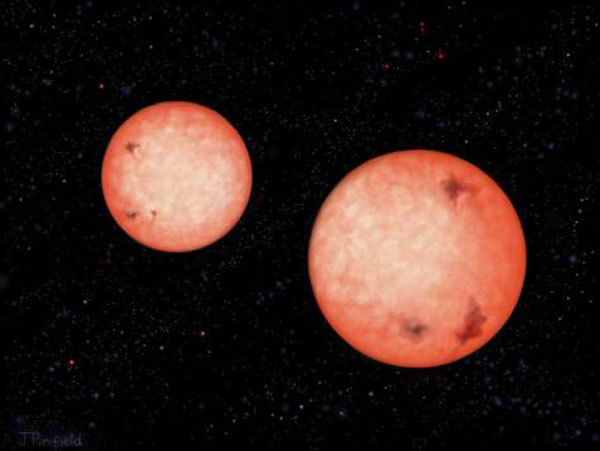 天文學(xué)家發(fā)現(xiàn)密集雙星系統(tǒng) 挑戰(zhàn)恒星形成理論（組圖）