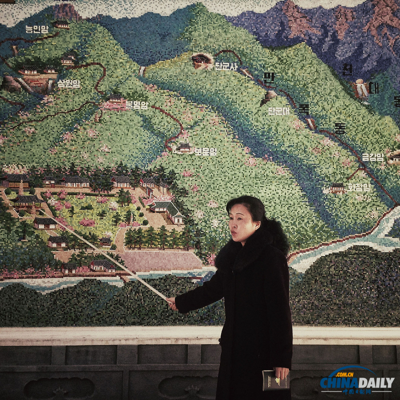 朝鮮社會(huì)民生眾生相 幼兒園內(nèi)美日大兵成扔投目標(biāo)