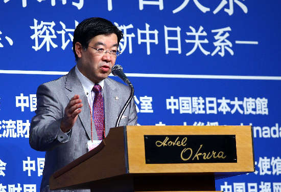 日本全國(guó)知事會(huì)會(huì)長(zhǎng)山田啟二講話