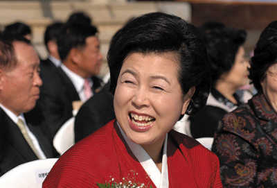 韓國(guó)第一夫人核峰會(huì)上“吹韓風(fēng)”