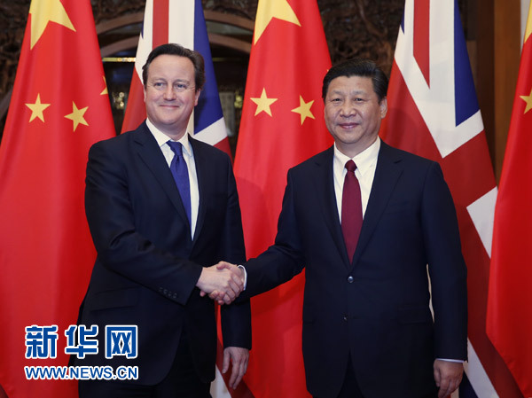 習(xí)近平會(huì)見英國(guó)首相卡梅倫