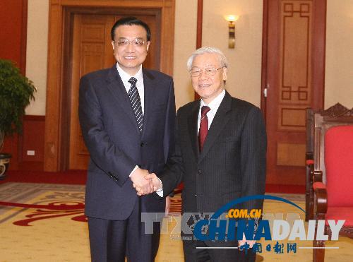 人民報：李克強(qiáng)訪問鞏固中越友好關(guān)系