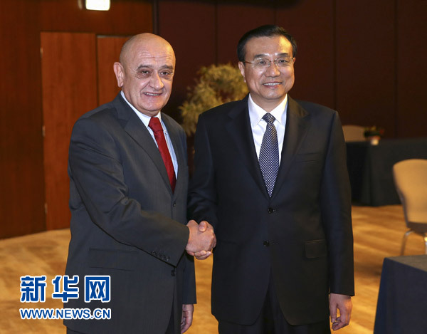 李克強會見波黑、克羅地亞、立陶宛、愛沙尼亞四國總理