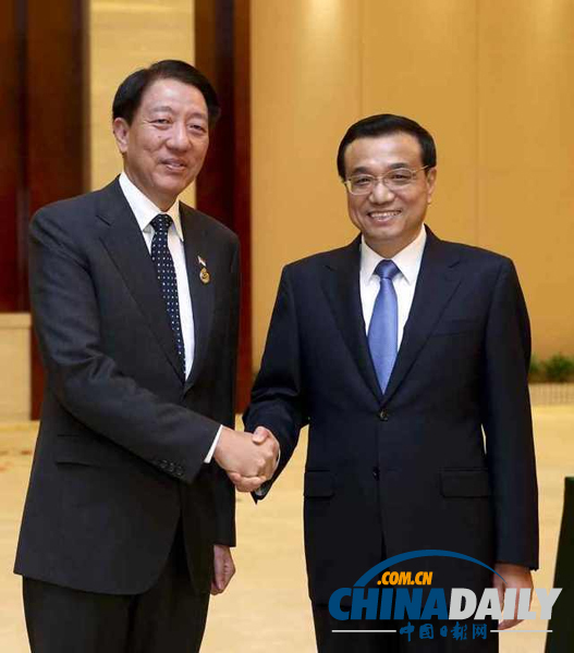 李克強(qiáng)會(huì)見東盟國家領(lǐng)導(dǎo)人