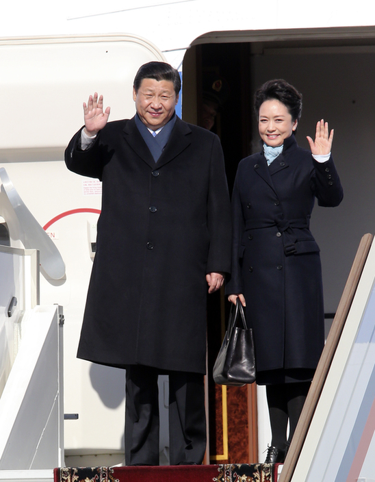習(xí)近平抵達(dá)莫斯科開始對(duì)俄羅斯進(jìn)行國(guó)事訪問