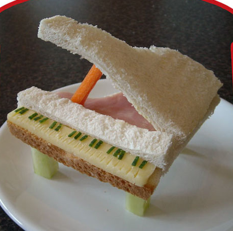 如何做飯孩子才愛吃？英一父親創(chuàng)異型三明治成名人
