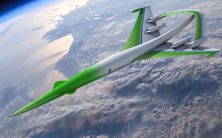 NASA設計“綠色超音速”飛機 2035年投入使用