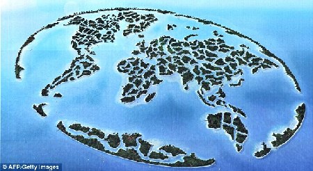 NASA照片顯示迪拜“世界島”正下沉 中國(guó)企業(yè)曾投巨資
