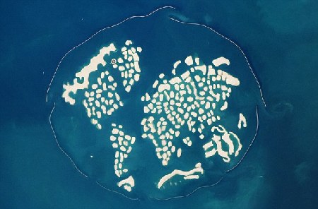 NASA照片顯示迪拜“世界島”正下沉 中國(guó)企業(yè)曾投巨資