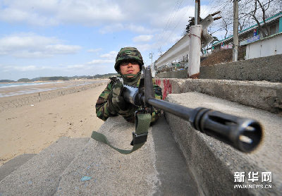高清組圖：韓美開始舉行聯(lián)合軍事演習(xí)